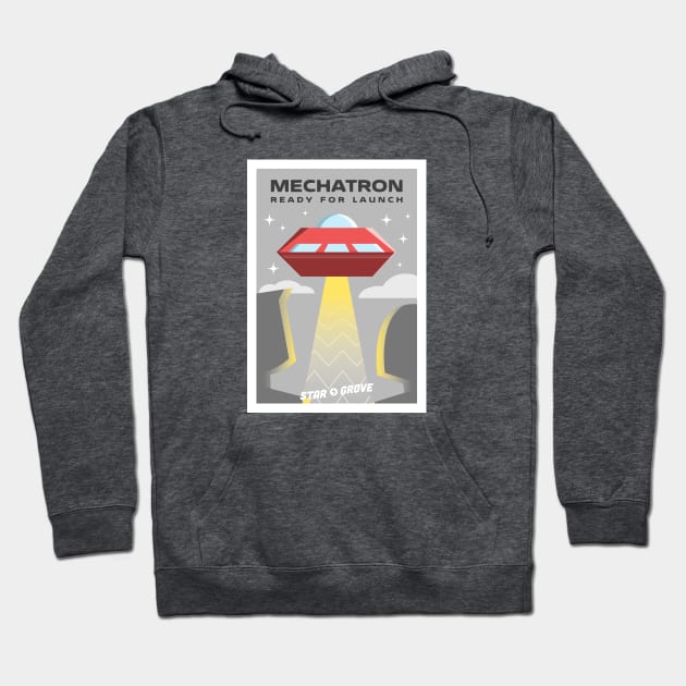 Mechatron: Ready for Launch Hoodie by xochiltk